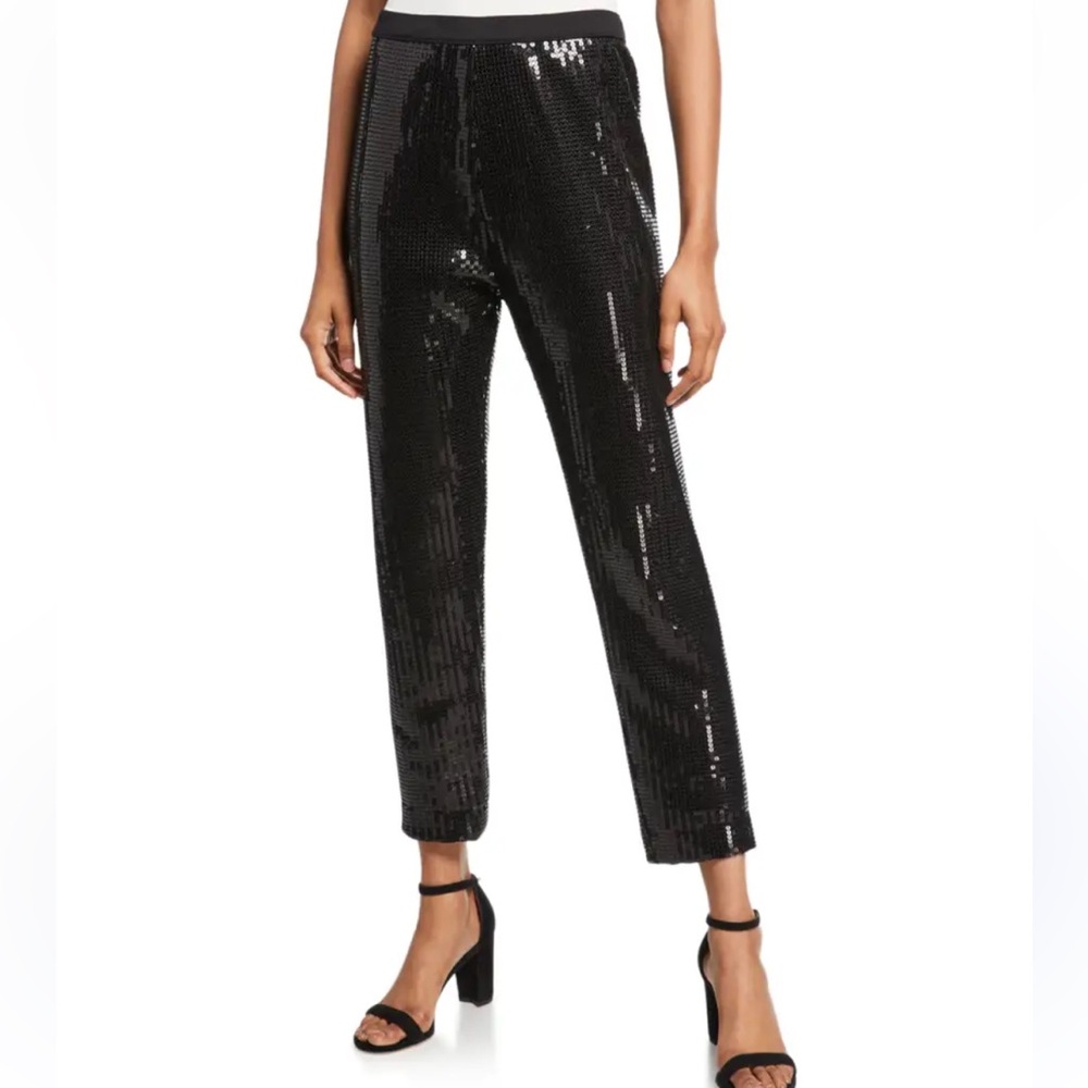 Joan Vass Plus Size Sequence Pants - image 1